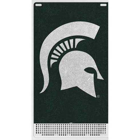 Michigan State University Spartans Logo Xbox Series S Console Skin